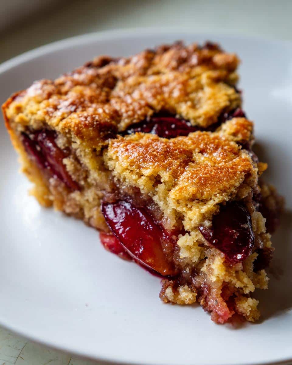 Spiced Plum Cobbler – Cozy Fall Dessert - detail 2