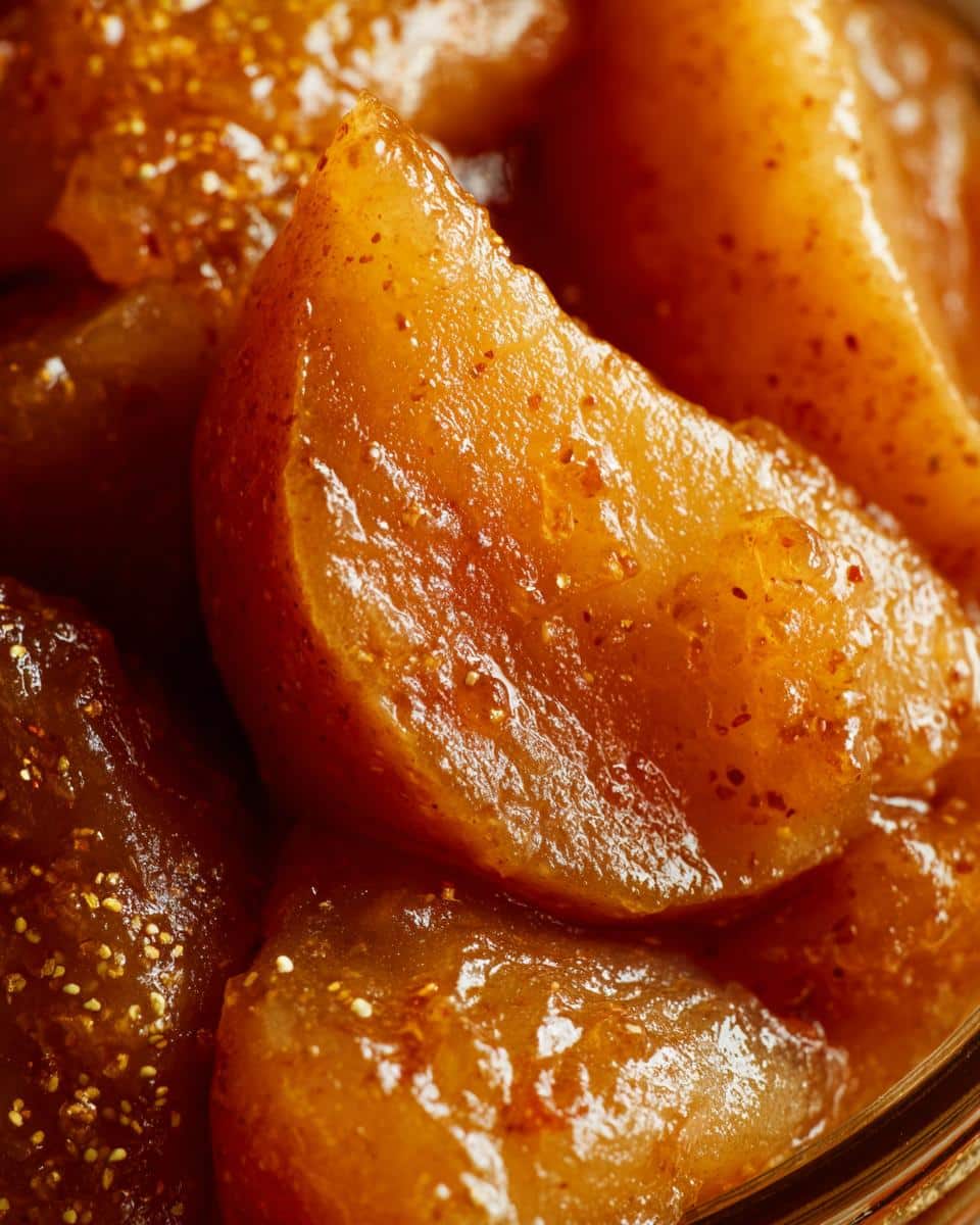 Sweet Pear Preserves - detail 1