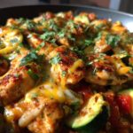 Tex Mex Chicken and Zucchini
