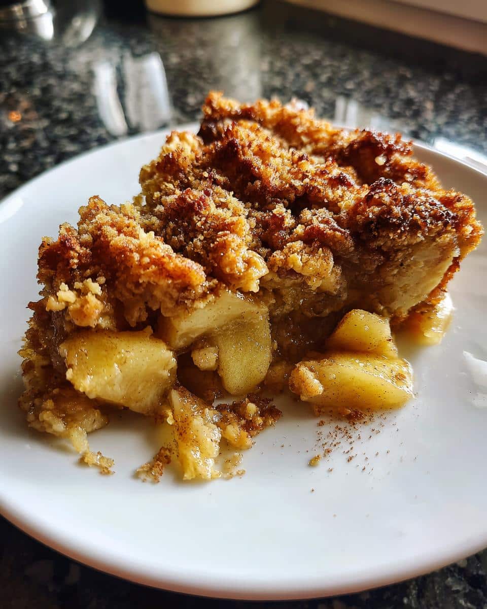 Warm Apple Cobbler with Cinnamon Topping - detail 1