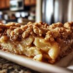 Warm Apple Cobbler with Cinnamon Topping