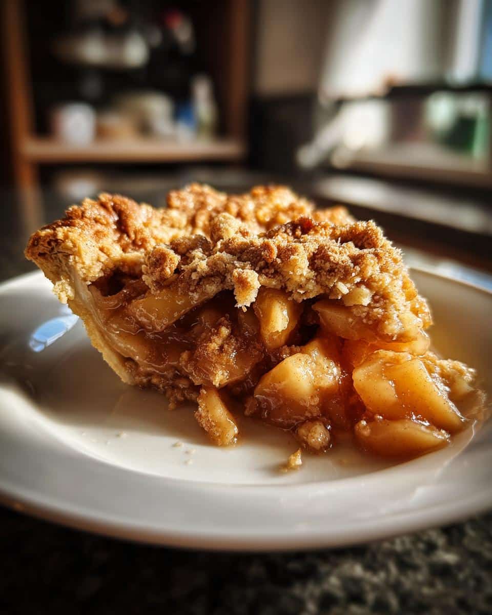 Warm Apple Cobbler with Cinnamon Topping - detail 3