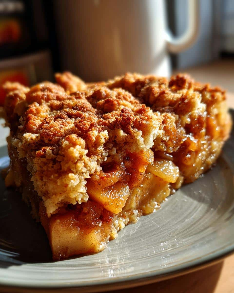 Warm Apple Cobbler with Cinnamon Topping - detail 4