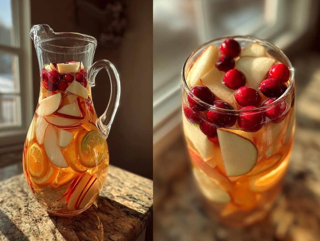 apple cider sangria