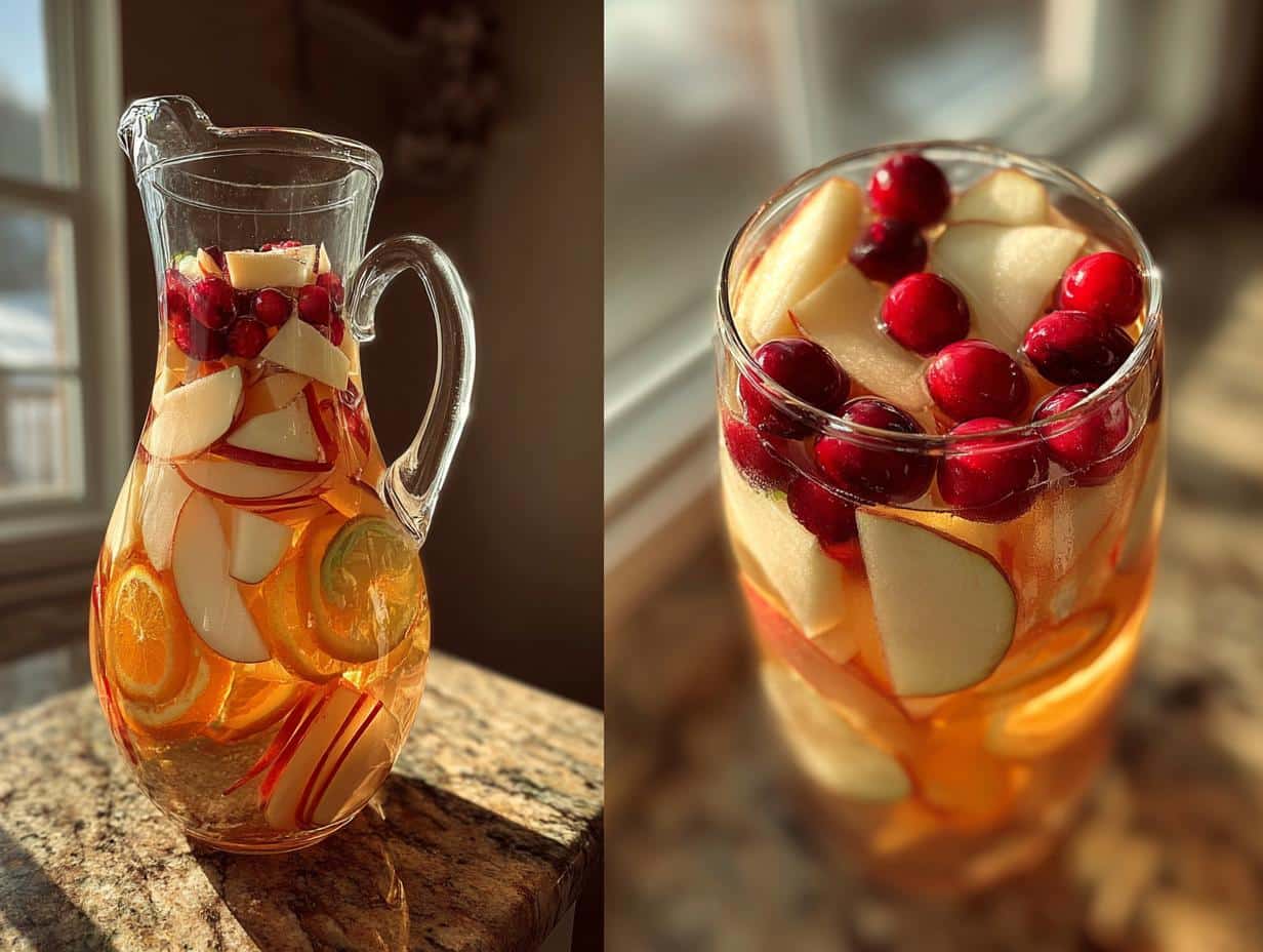 apple cider sangria