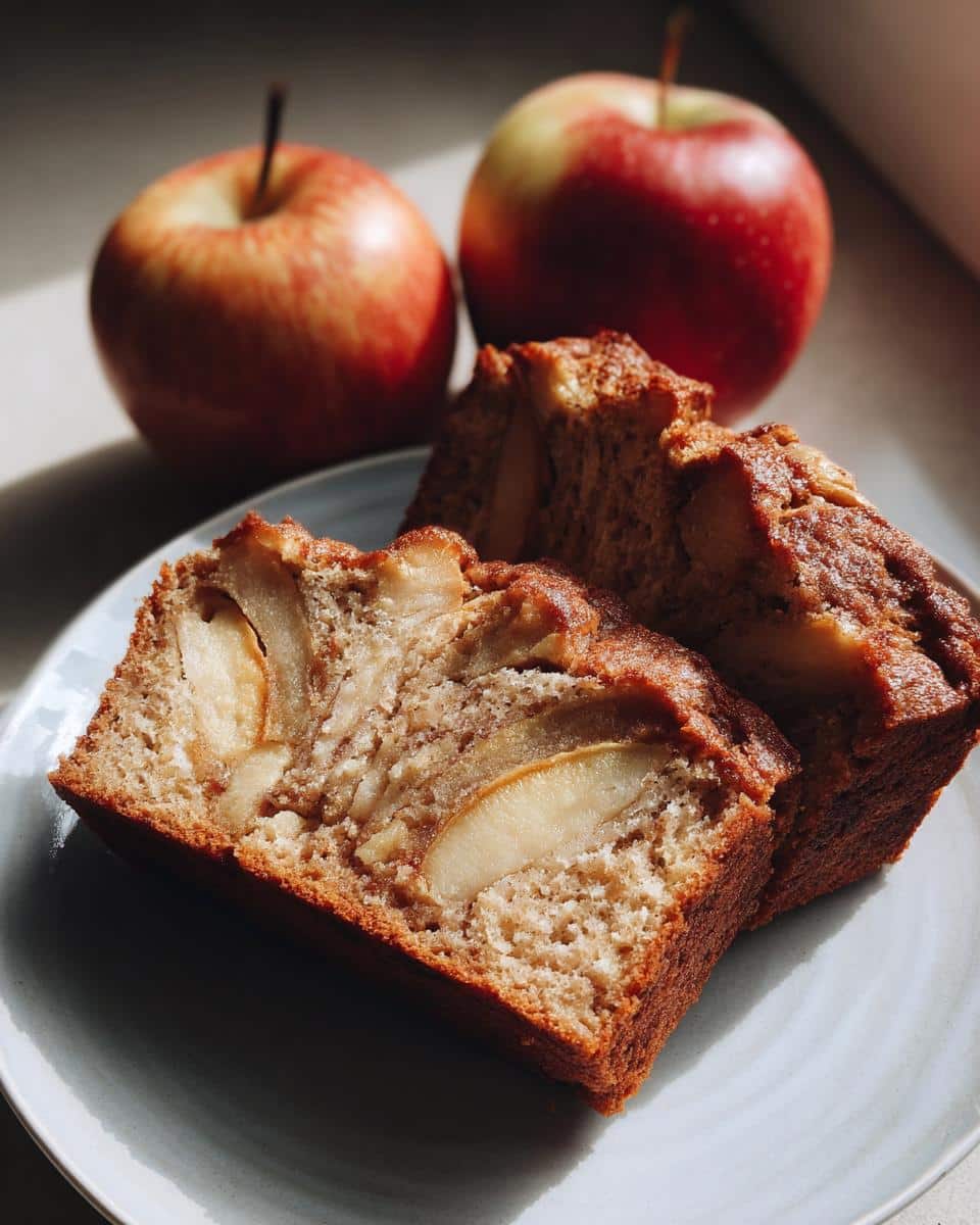 apple cinnamon bread - detail 1
