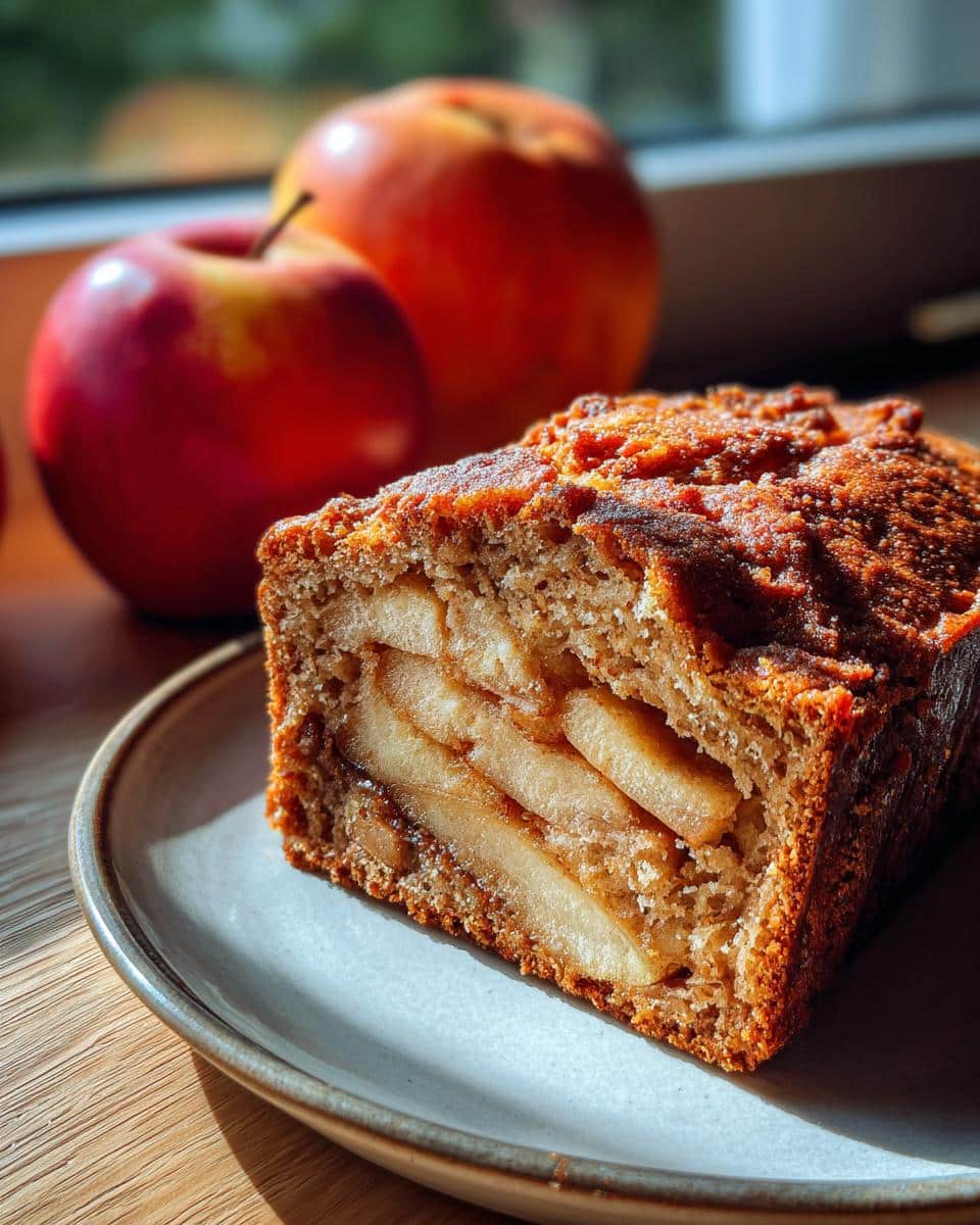 apple cinnamon bread - detail 3