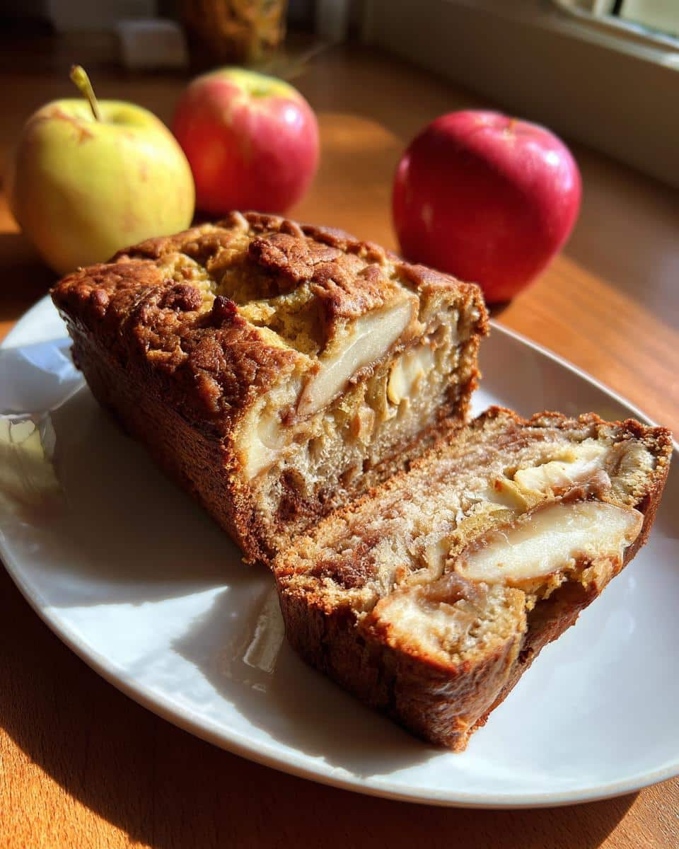 apple cinnamon bread - detail 4