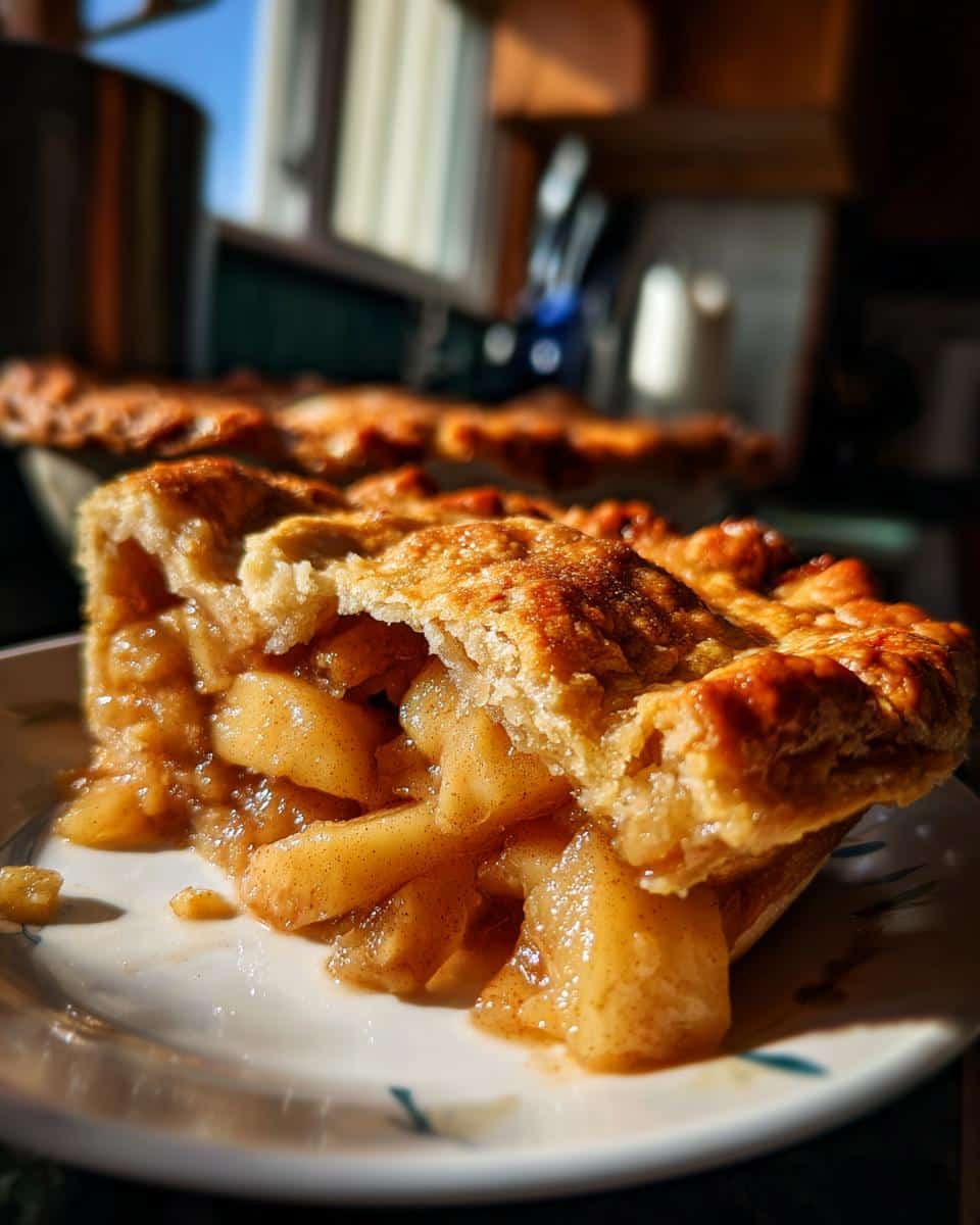 apple cobbler - detail 1