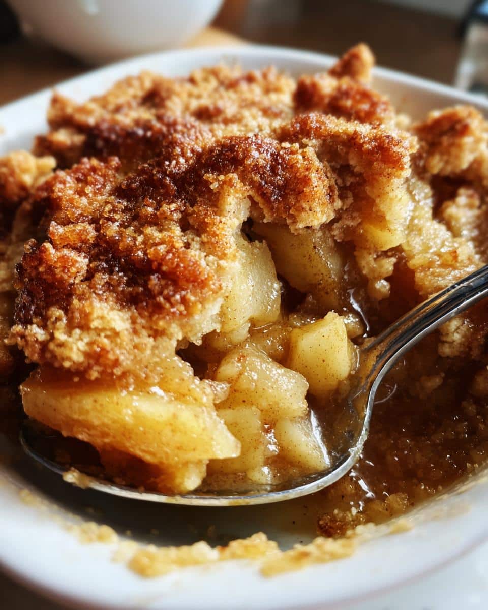 apple cobbler - detail 2
