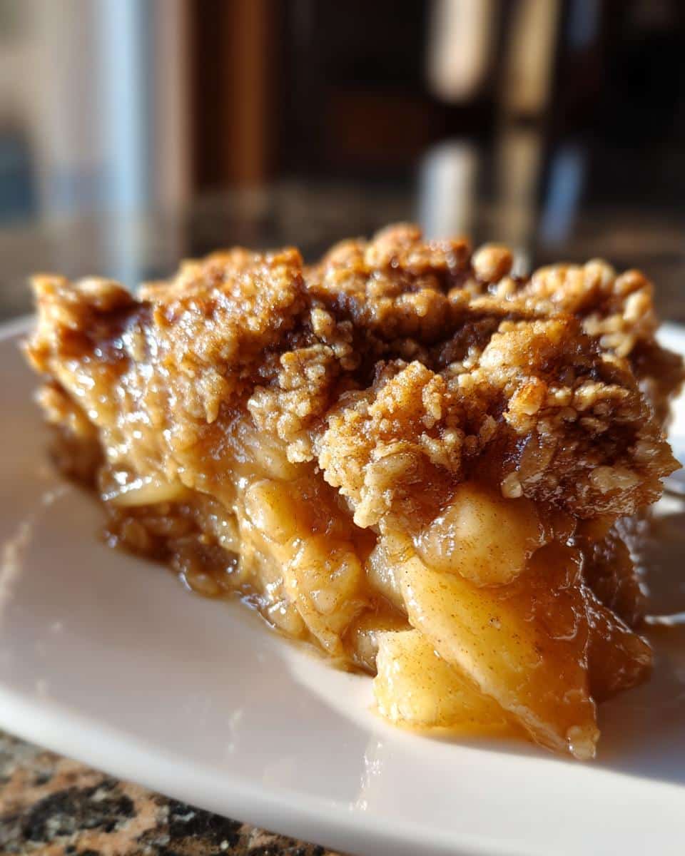 apple crisp recipe with oats - detail 4