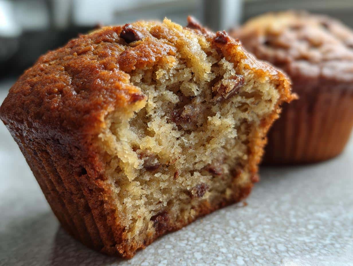 banana bread muffins