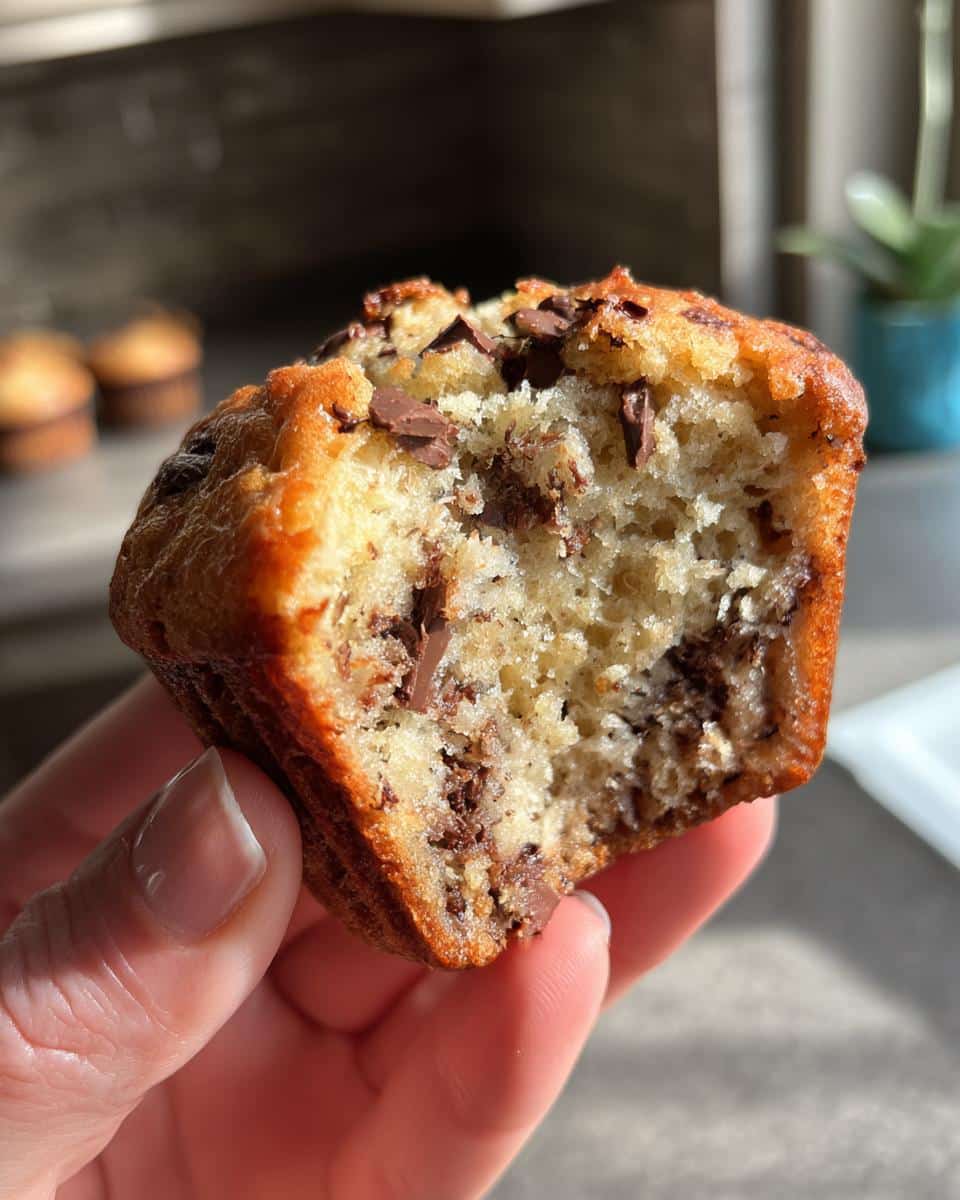 banana bread muffins - detail 2