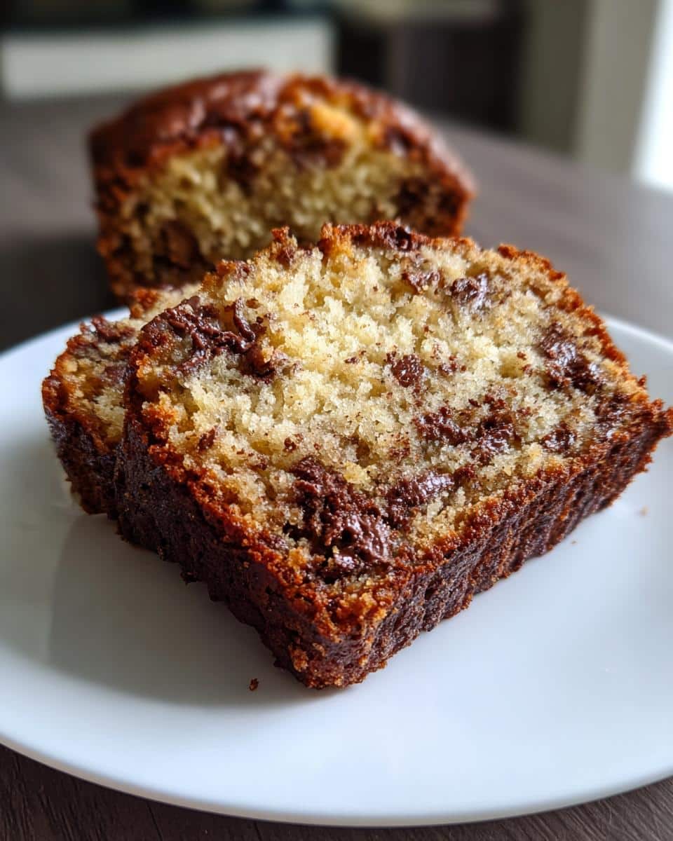 banana bread recipe chocolate chip - detail 4