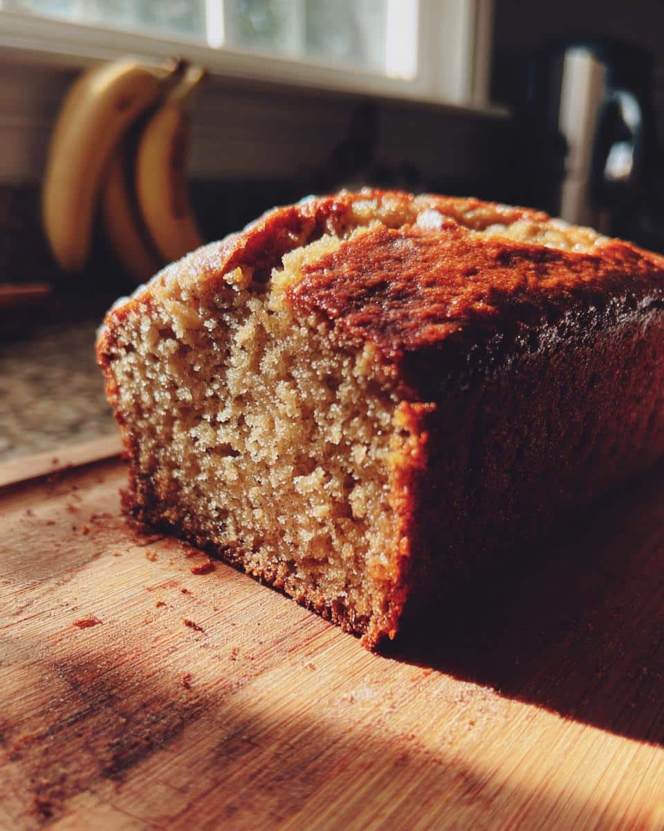 banana bread recipe with sour cream - detail 1