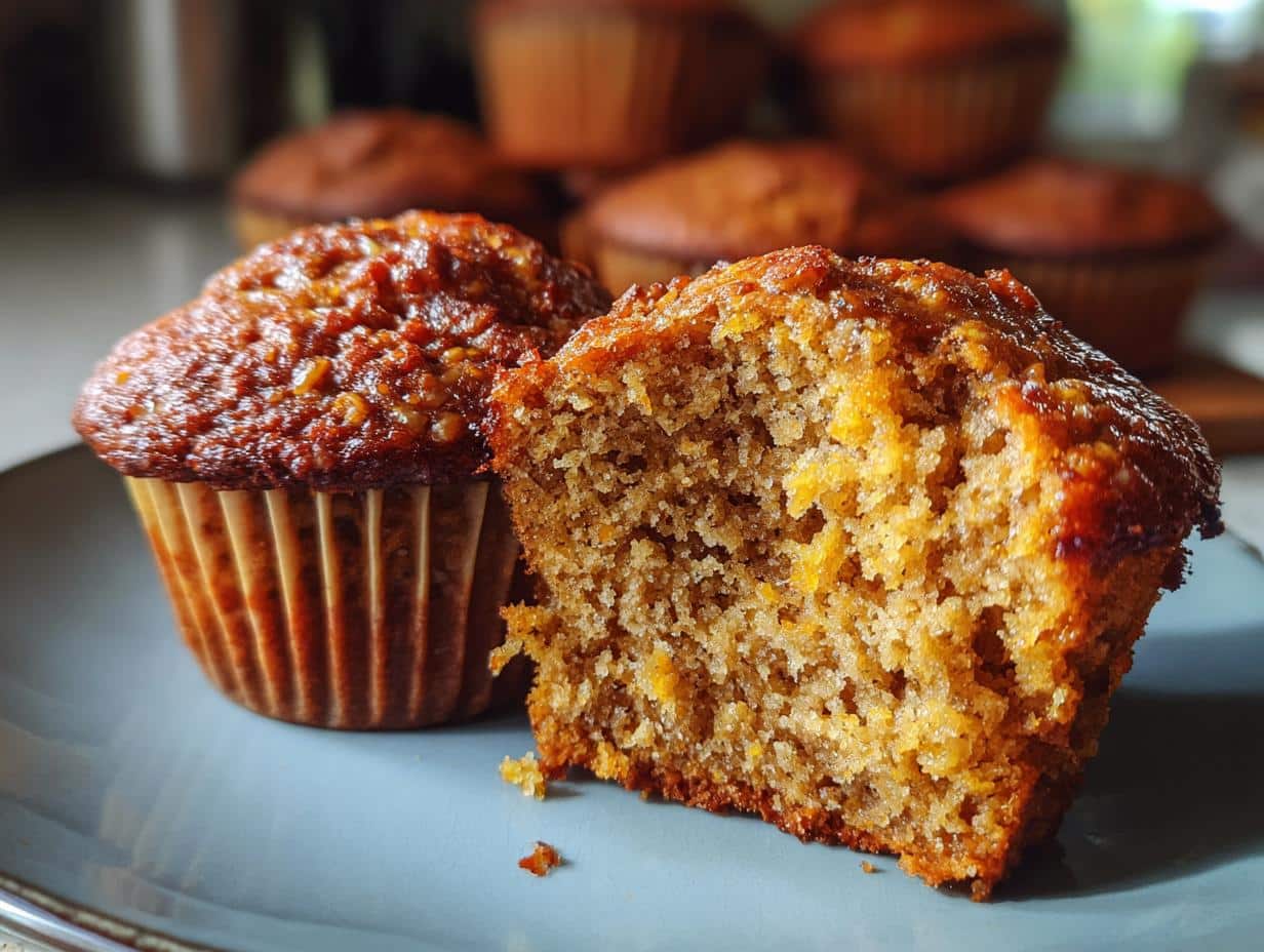 banana pumpkin muffins