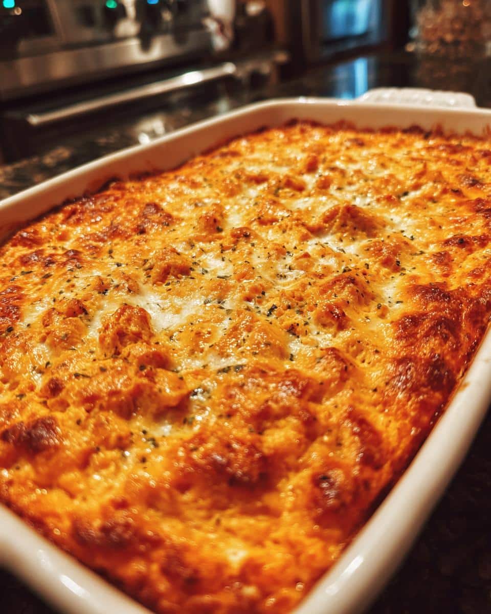 buffalo chicken dip cottage cheese - detail 2