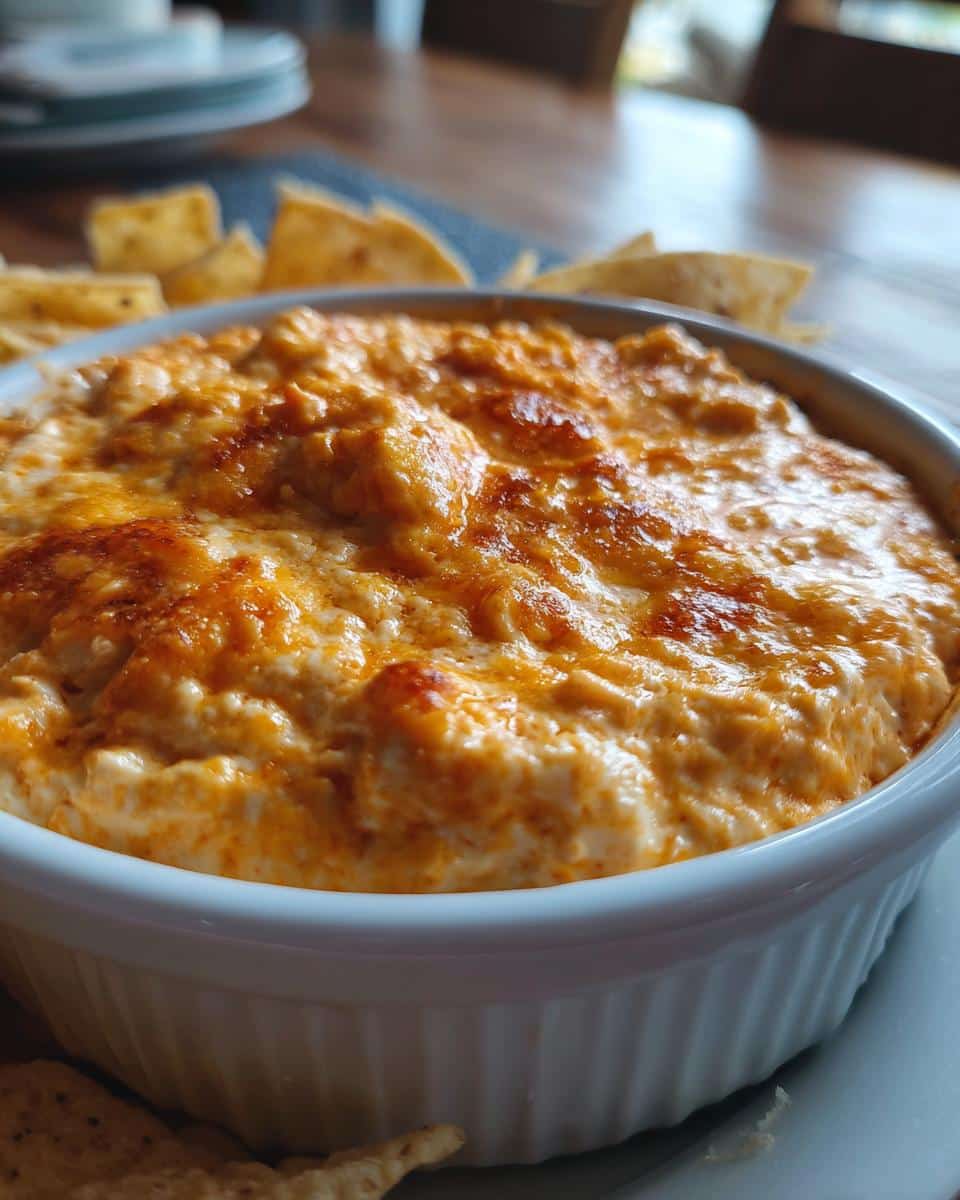 buffalo chicken dip crock pot - detail 1