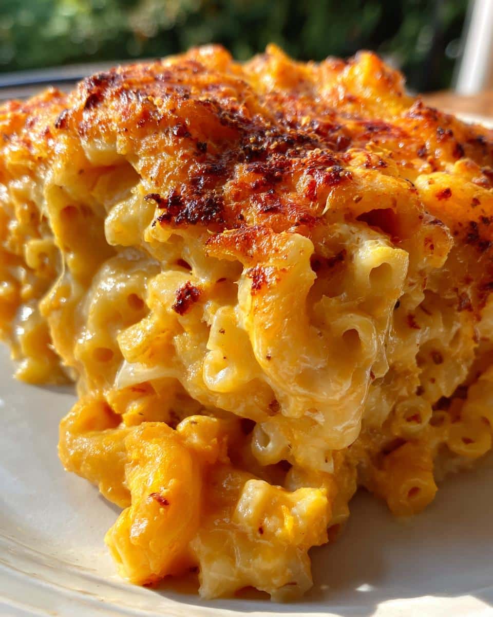 butternut squash mac and cheese - detail 1