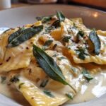 butternut squash ravioli sauce