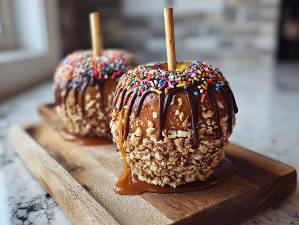 caramel apple board