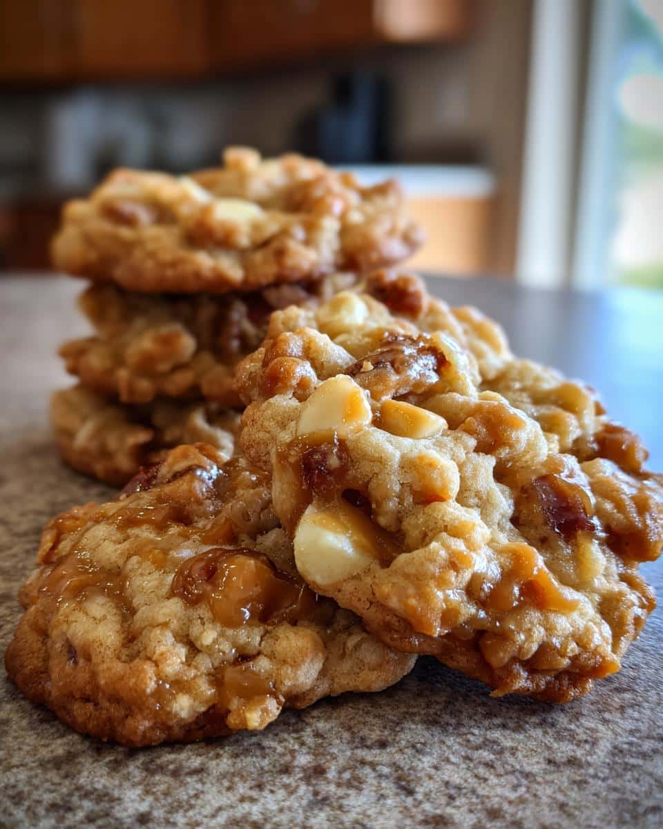 caramel apple cookies - detail 2