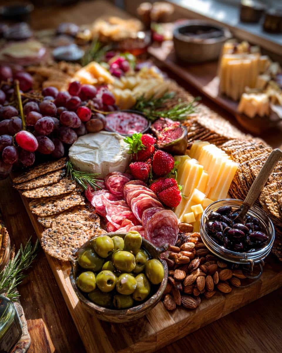 charcuterie board aesthetic - detail 2