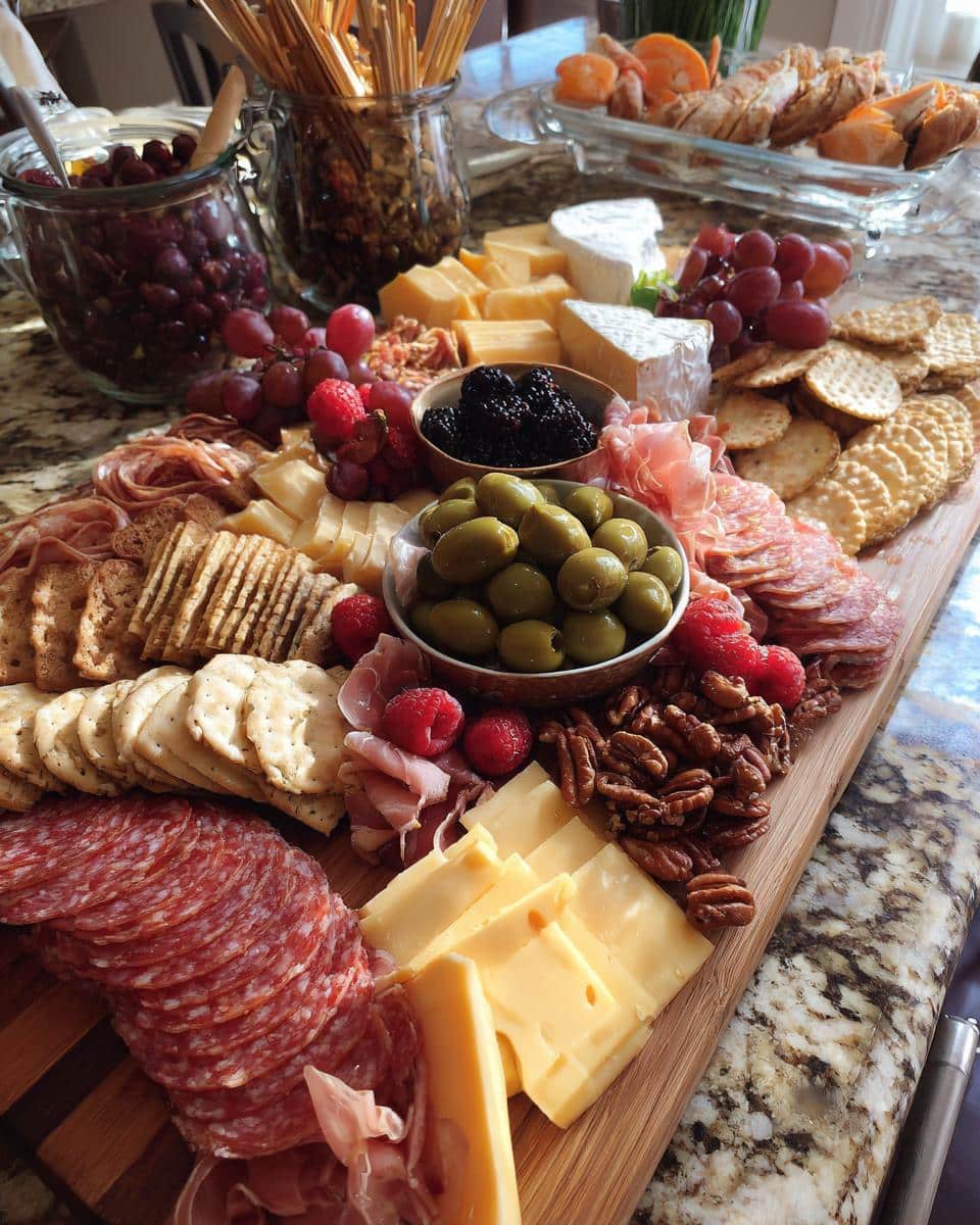 charcuterie board party ideas - detail 1