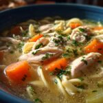 chicken noodle soup crock pot