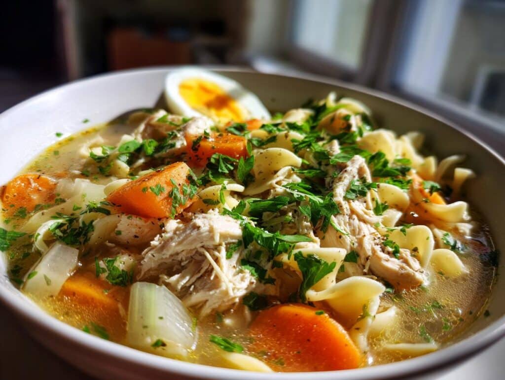 chicken noodle soup instant pot