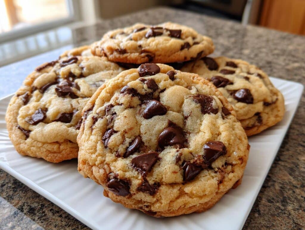 chocolate chip cookies with pudding