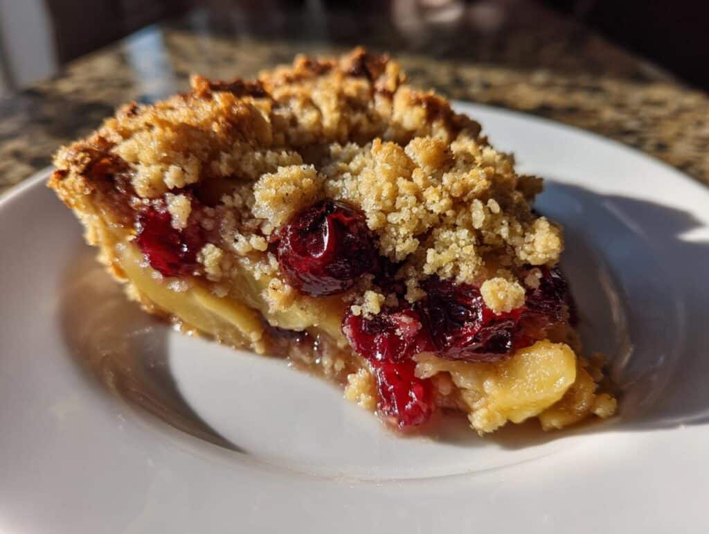 cranberry apple crisp