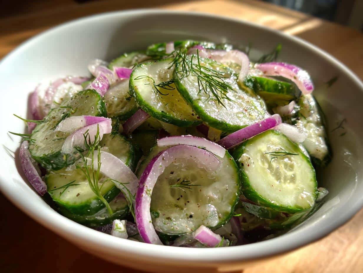 cucumber salad vinegar