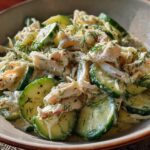 cucumber salad with crab meat