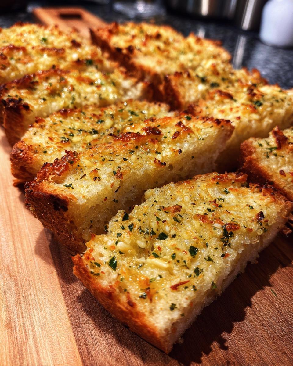 garlic bread with sliced bread - detail 1