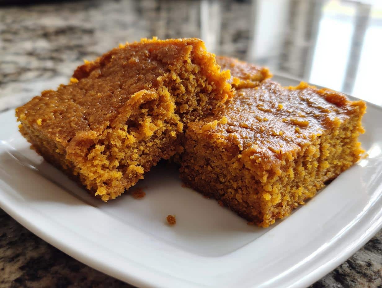 gluten free pumpkin bars