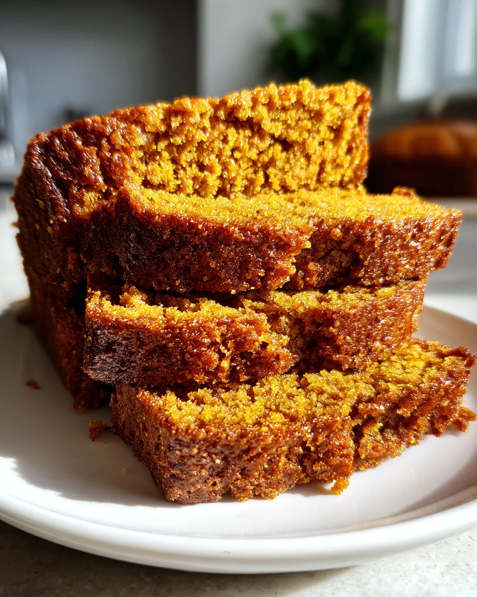 gluten free pumpkin bread - detail 1