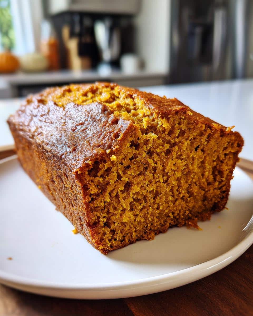 gluten free pumpkin bread - detail 2