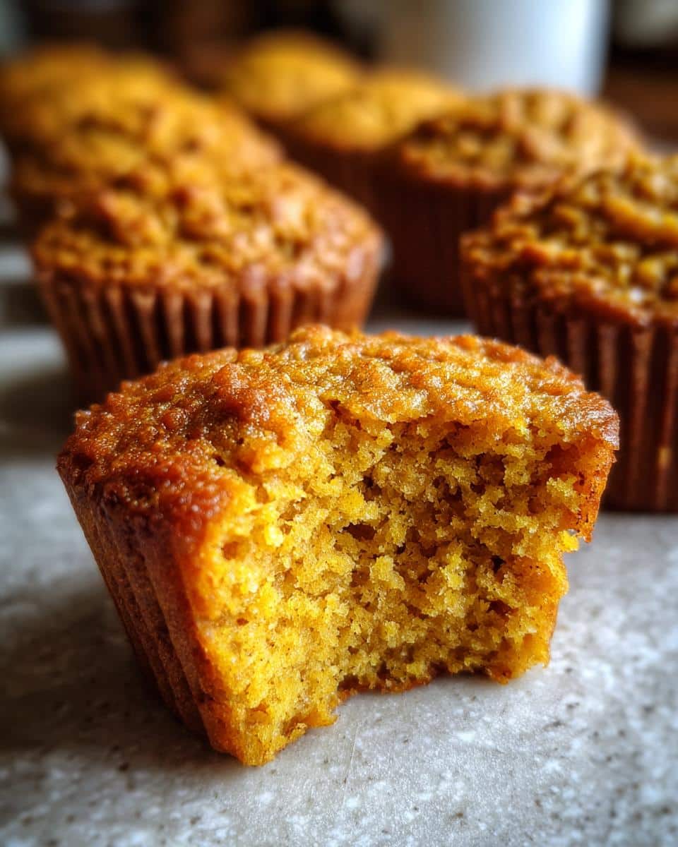 gluten free pumpkin muffins - detail 4