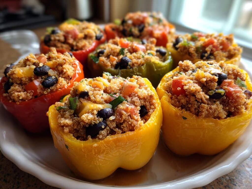 healthy stuffed bell peppers