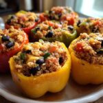 healthy stuffed bell peppers