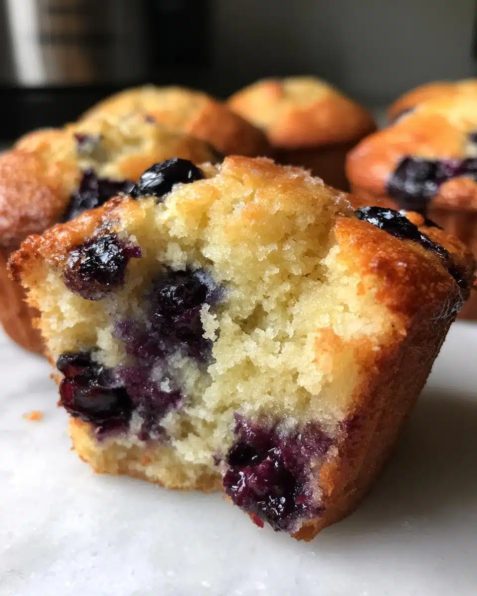 keto bluberry muffins - detail 1