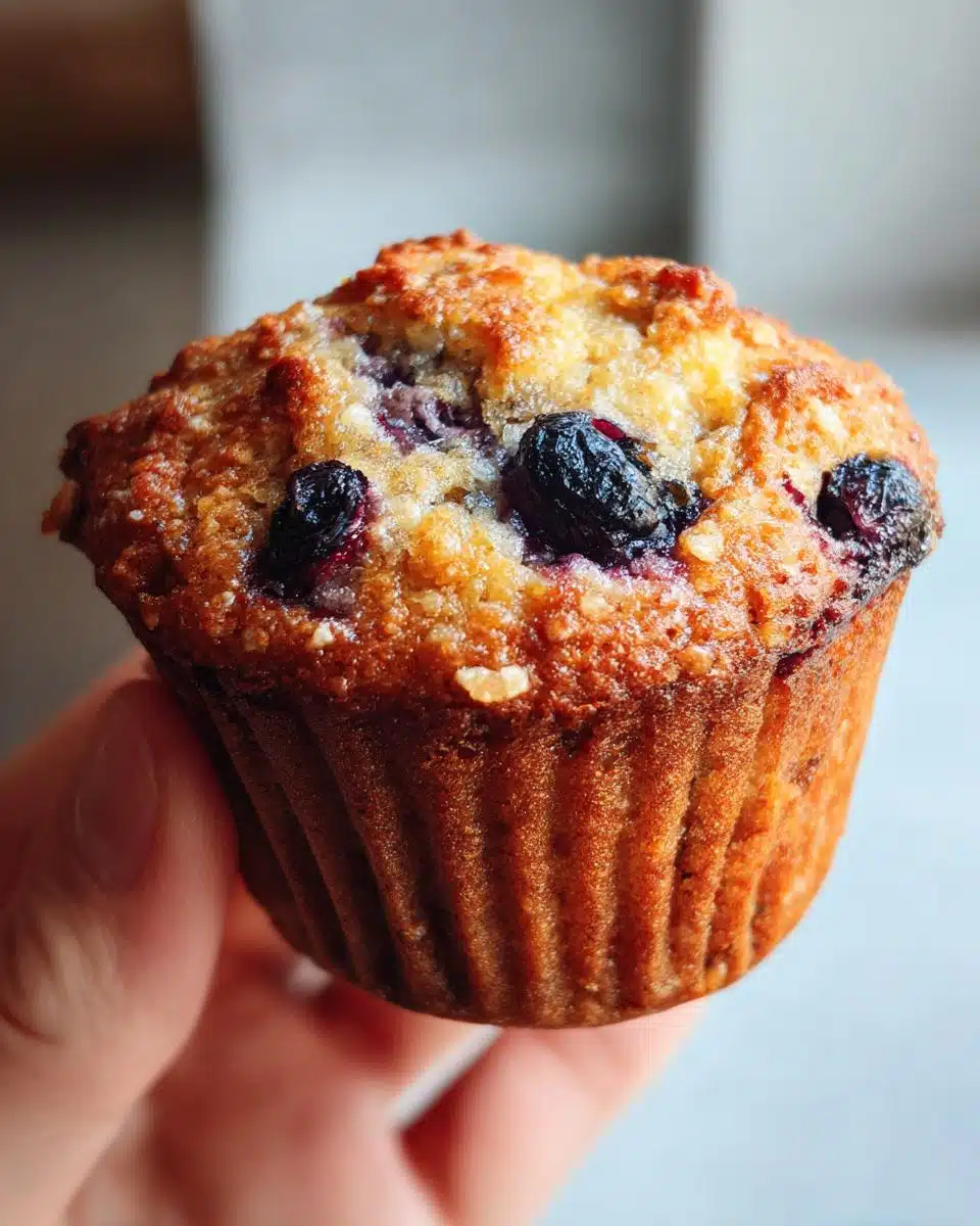 keto bluberry muffins - detail 2