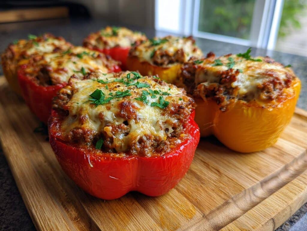 keto stuffed bell peppers