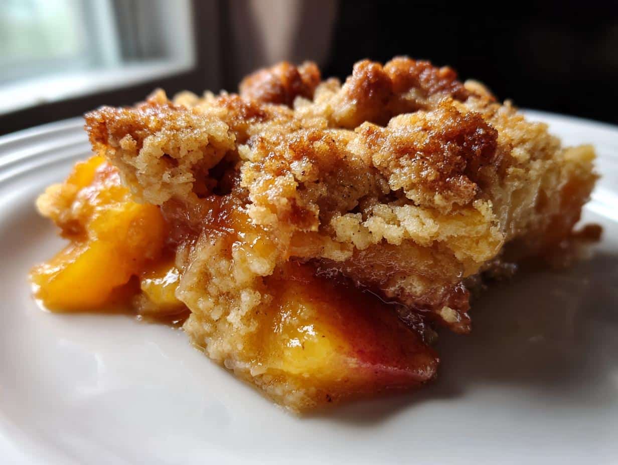 peach cobbler easy
