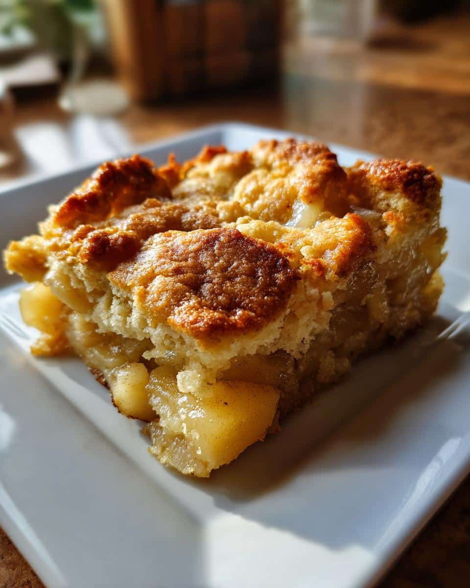 pear cobbler - detail 2