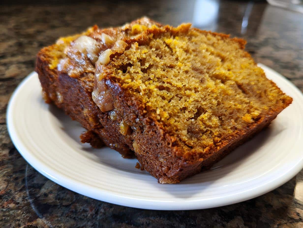 pumpkin banana bread