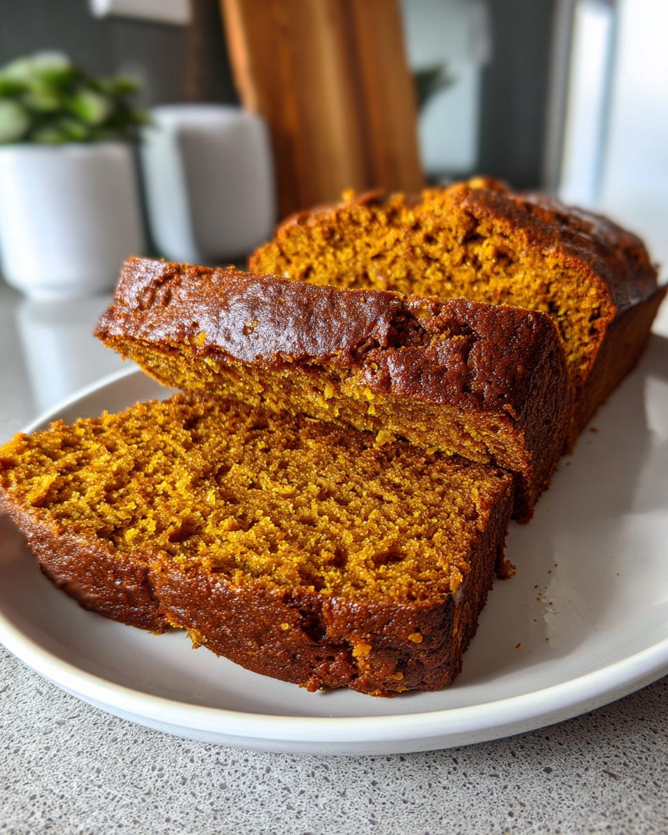 pumpkin bread - detail 1