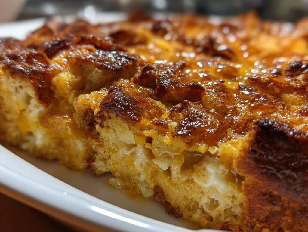 pumpkin bread pudding