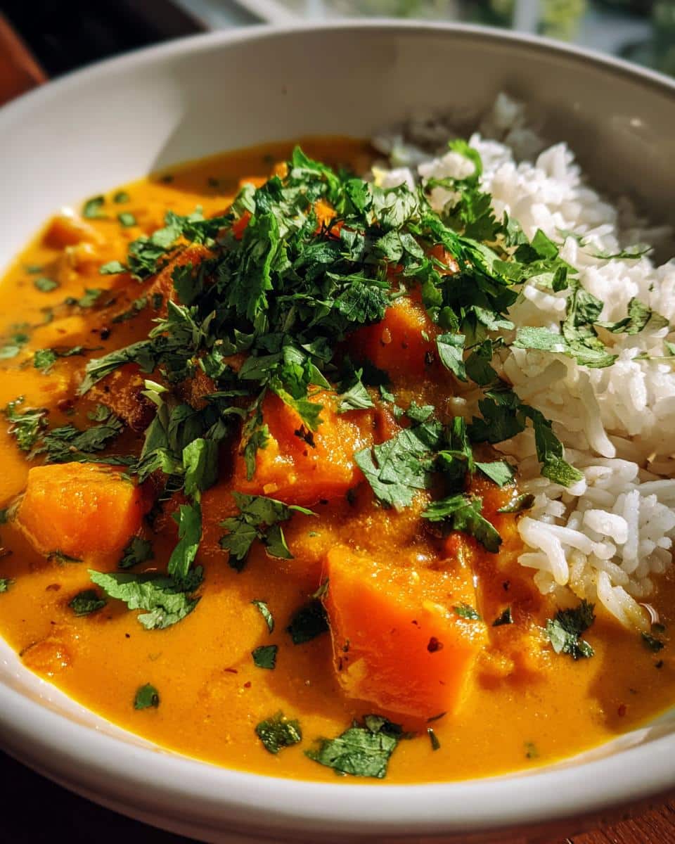 pumpkin curry - detail 2